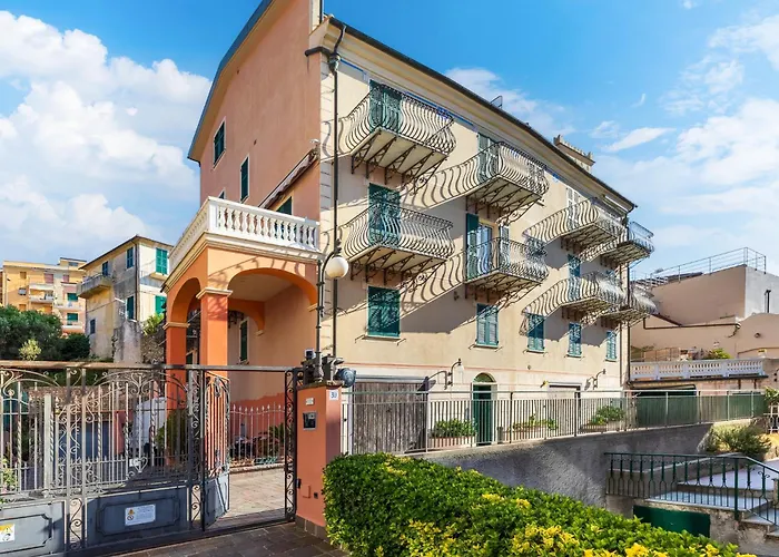 Hostdomus - Viola Terrace Free Parking Finale Ligure